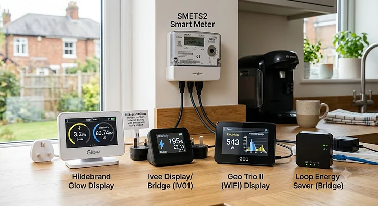 Comparison of the best smart meter add-ons for modern British homes and energy monitors