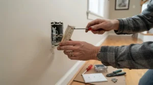 Upgrading to a larger smart switch for multi-gang 2-gang/3-gang plates on a Victorian property wall