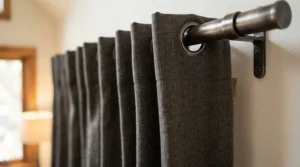SwitchBot curtain vs Aqara curtain driver operating thick velvet drapes in a Victorian terraced house